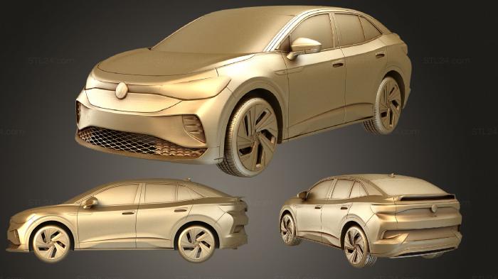 Vehicles (vw id5 1st, CARS_4041) 3D models for cnc
